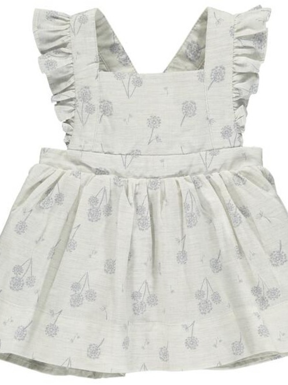 Vignette Baby Girl Maeve Dress in Cream Dandelion